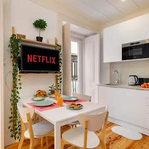 Whome Intendente Modern 1-bed W/ Lift&ac In Notch Location , Lissabon Portugal